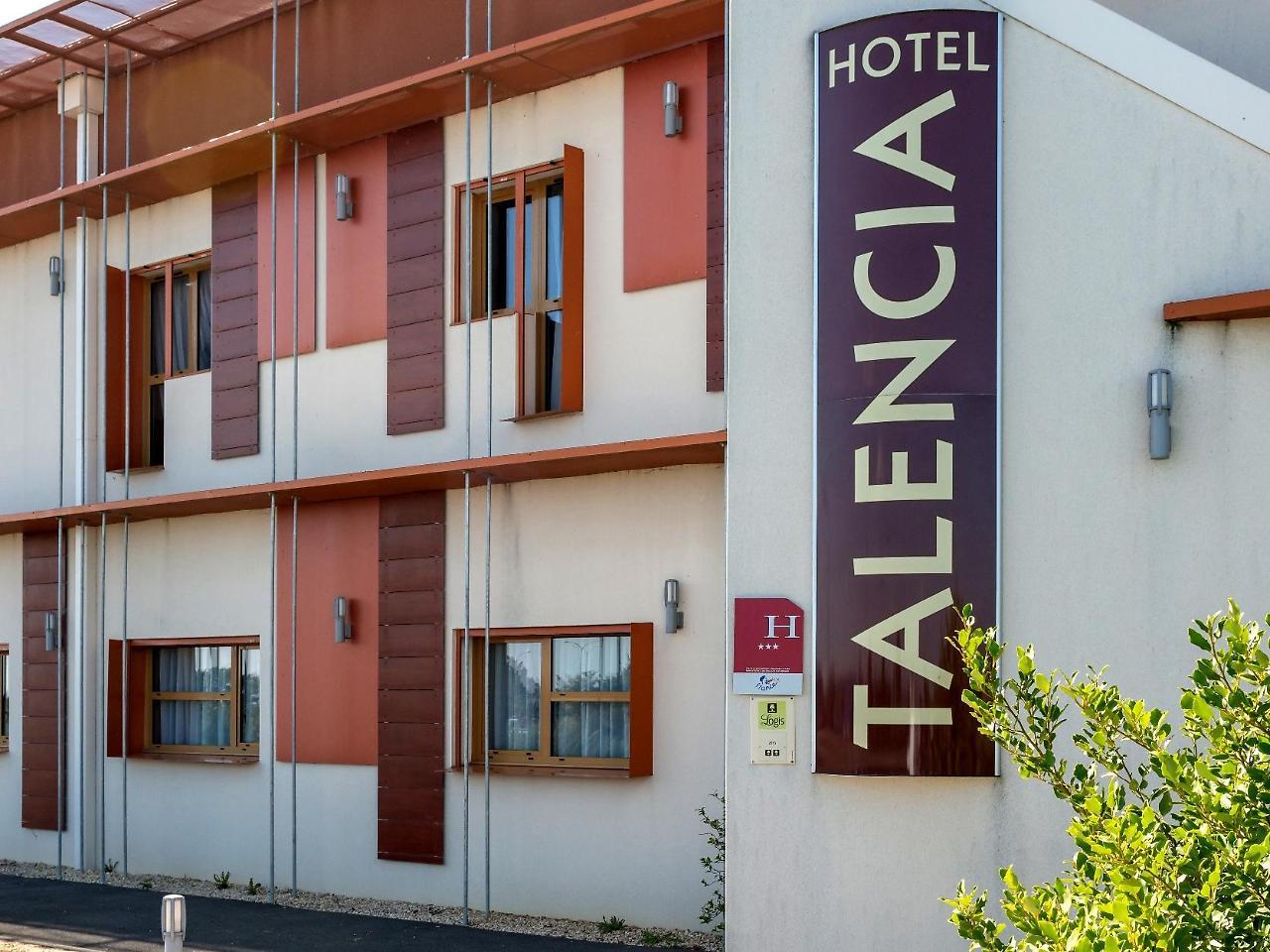 Cit'Hotel Talencia Туар Экстерьер фото